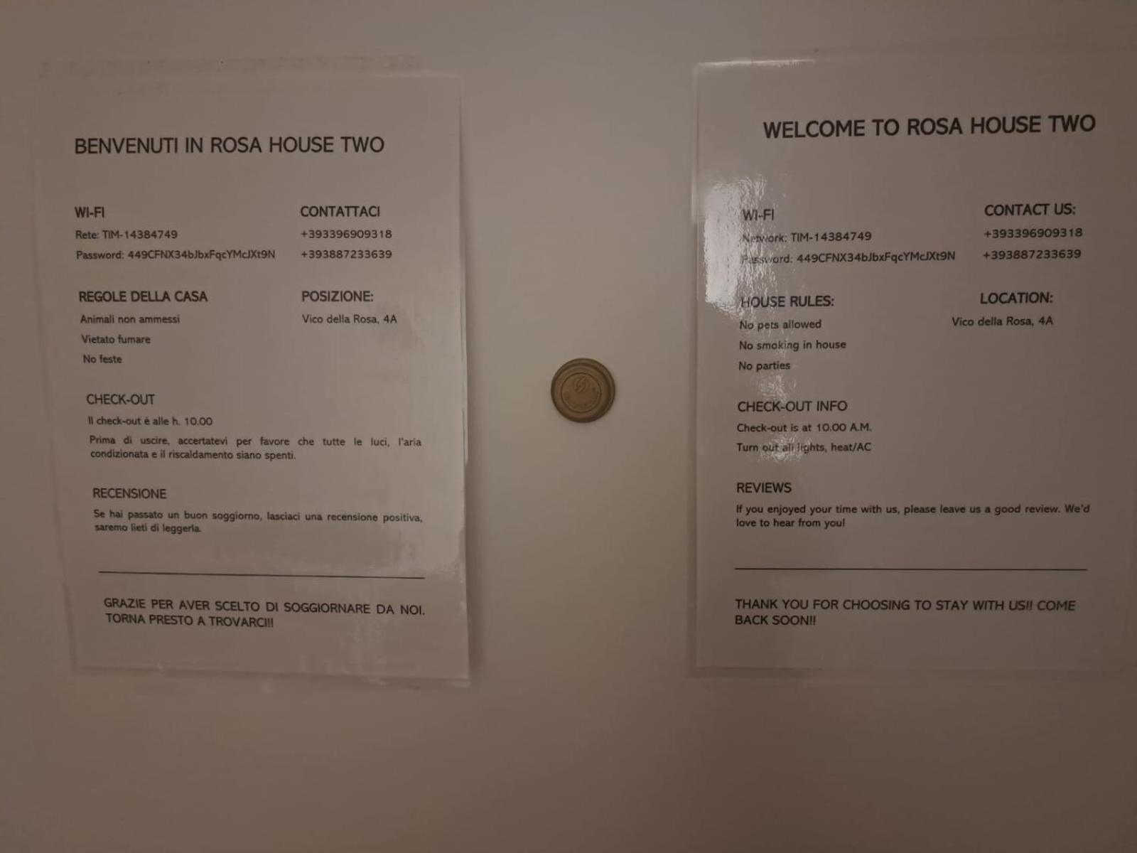 Ferienwohnung Rosa House Genua Zimmer foto